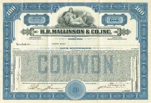 H. R. Mallinson and Co., Inc